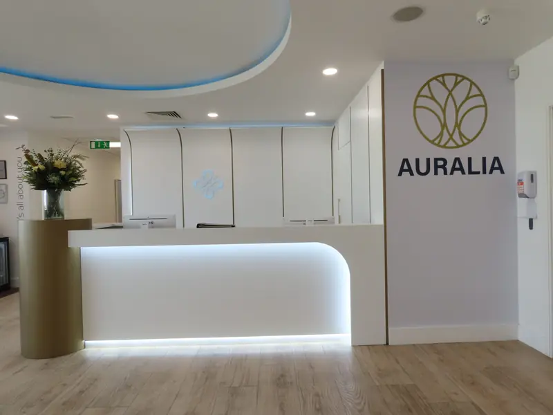 Reception at Auralia in Dublin